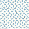 Love You to the Moon Whales White Quilt Fabric - Riley Blake Designs - Echo Park