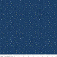 Love You to the Moon Stars Navy Quilt Fabric - Riley Blake Designs - Echo Park