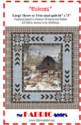 Echoes Quilt Pattern by Fabric Addict