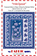 Mariposa Quilt Pattern by Fabric Addict