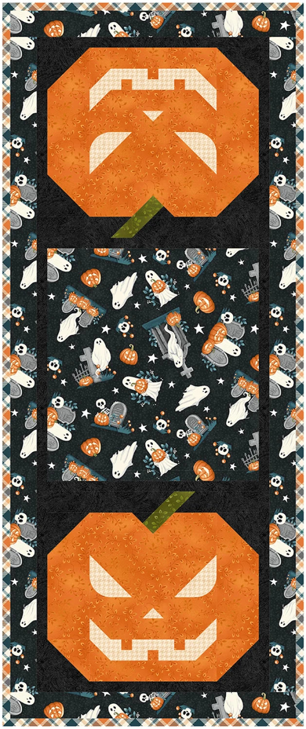 Pumpkin Scare - Table Set Pattern by Fabric Addict