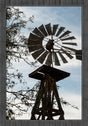 Windmill Silhouette 14.3x20.4in Panel Quilt Pattern by Focus on Fabric