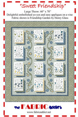 Sweet Friendship Quilt Pattern by Fabric Addict