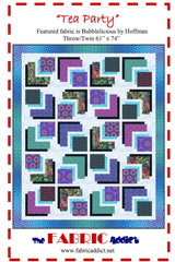 Tea Party Quilt Pattern by Fabric Addict