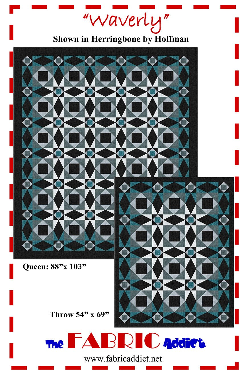 Waverly Quilt Pattern by Fabric Addict