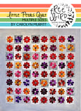 The Little Petals Quilt Pattern by Free Bird Quilting Designs
