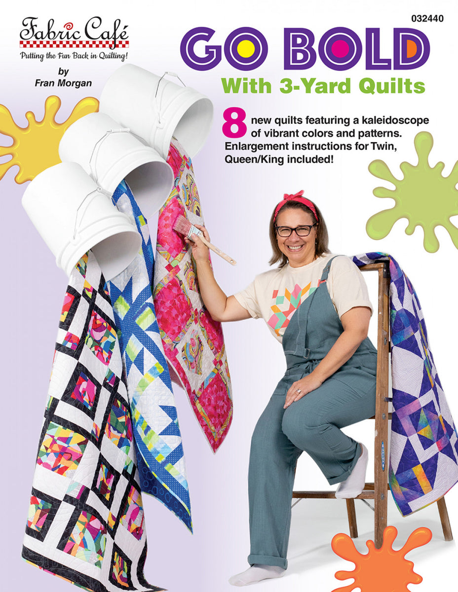 Go Bold With 3-Yard Quilts – Quilting Books Patterns and Notions