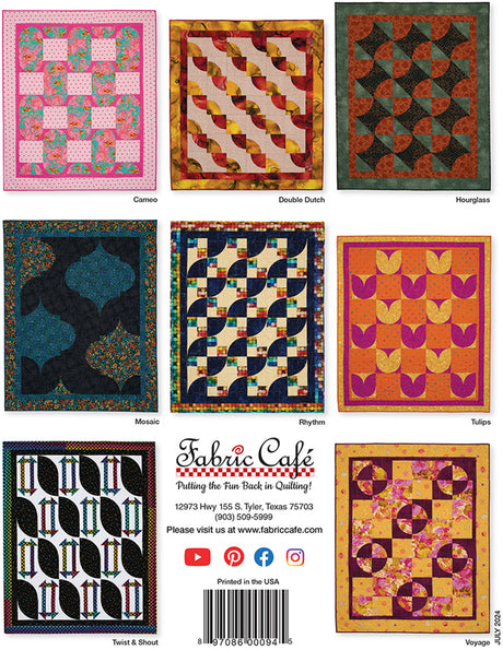 Back of the Curve Appeal with 3-Yard Quilts by Fabric Cafe