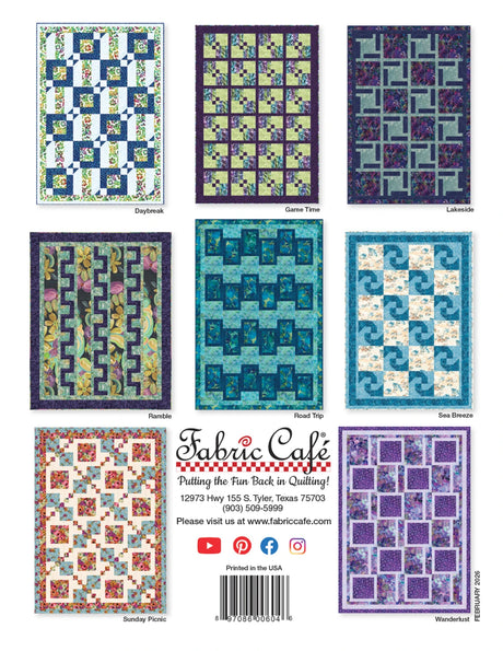 Back of the Weekend 3-Yard Quilts by Fabric Cafe
