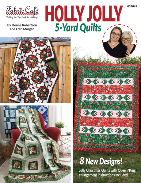 Holly Jolly 5-Yard Quilts by Fabric Cafe