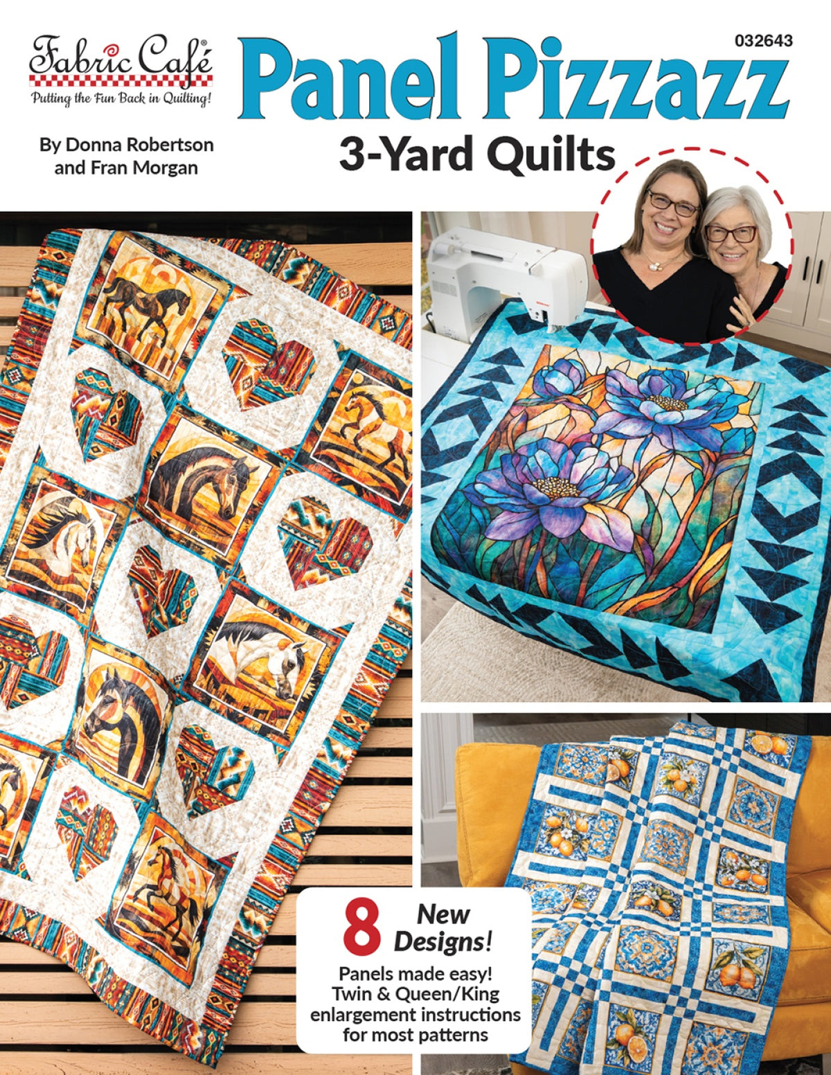 Panel Pizzazz 3-Yard Quilts - Fabric Cafe