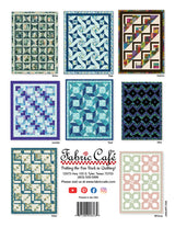 Back of the Make It Scrappy With 3-Yard Quilts by Fabric Cafe