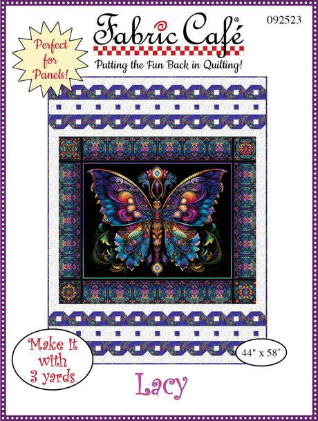 Lacey 3-Yard Quilt Pattern by Fabric Cafe