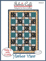 Harbor View Individual 5-Yard Pattern Quilt Pattern by Fabric Cafe