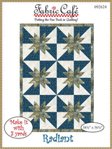 Radiant Individual 3-Yard Pattern Quilt Pattern by Fabric Cafe