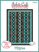Filigree 5-Yard pattern Quilt Pattern by Fabric Cafe