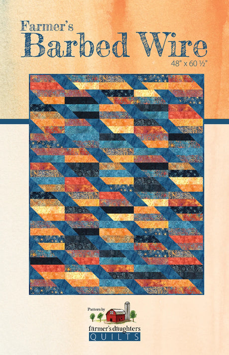 Farmer's Barbed Wire Quilt Pattern by Farmer's Daughters