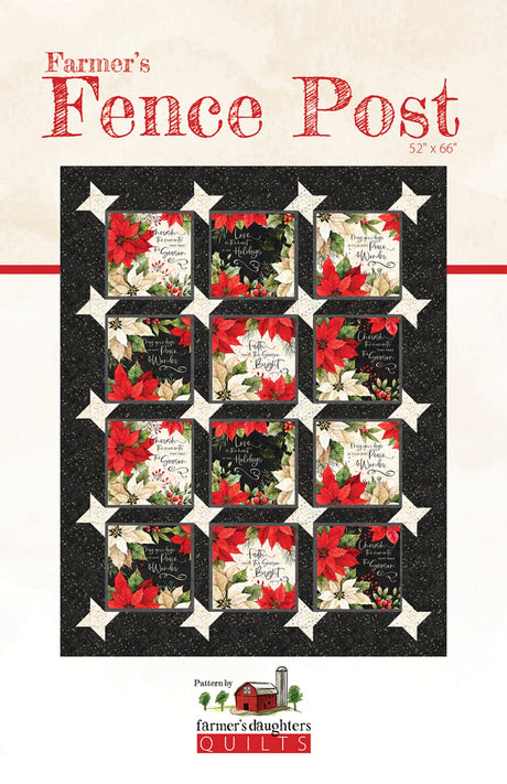Farmer's Fence Post Quilt Pattern by Farmer's Daughters