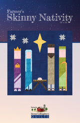 Farmer's Skinny Nativity Quilt Pattern by Farmer's Daughters