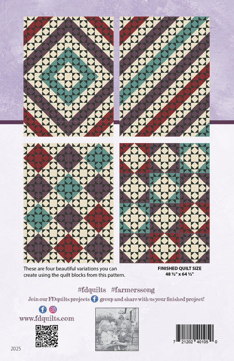 Farmer's Song Quilt Pattern