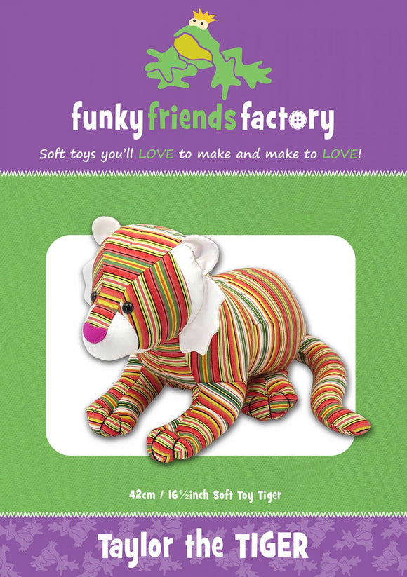 Taylor The Tiger Pattern by Funky Friends Factory