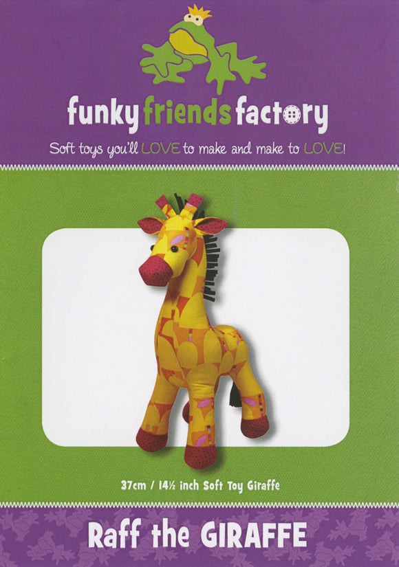 Raff Giraffe Pattern by Funky Friends Factory