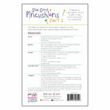 Back of the Sew Good Pincushions Part 2 by Fish Museum