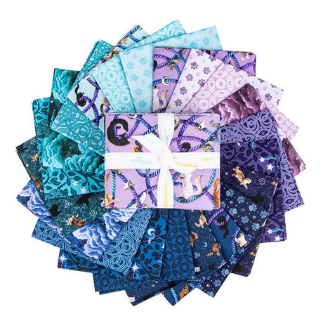 Celtic Cats Fat Quarter Bundle by Riley Blake Designs