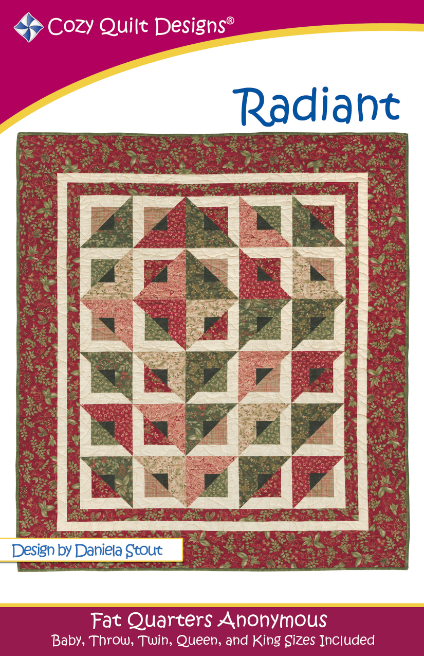 Radiant Downloadable Pattern by Cozy Quilt Designs