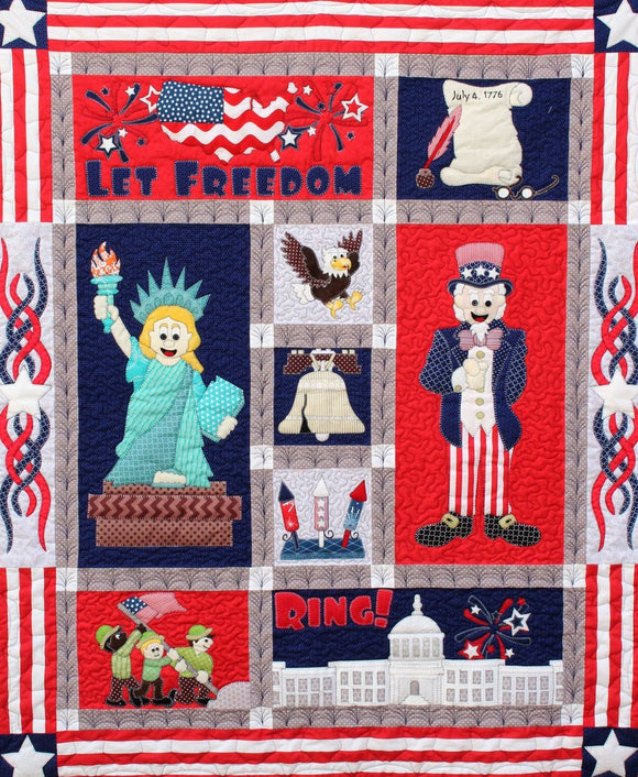 Let Freedom Ring! Quilt Pattern by Quilture