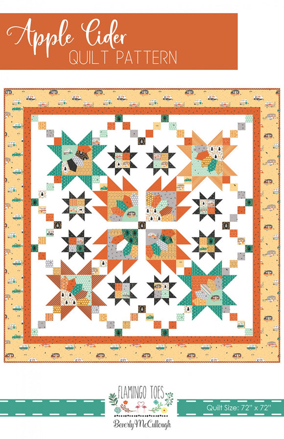 Apple Cider Quilt Pattern by Flamingo Toes