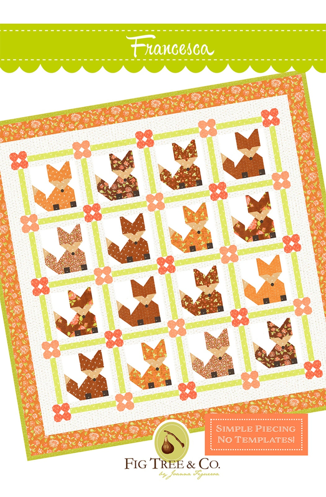 Francesca Quilt Pattern by Fig Tree Quilts
