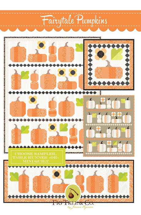 Fairytale Pumpkins Quilt Pattern by Fig Tree Quilts