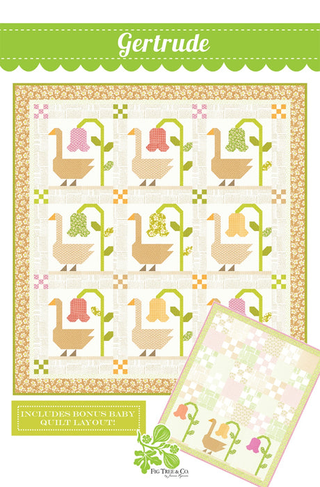Gertrude Quilt Pattern by Fig Tree Quilts