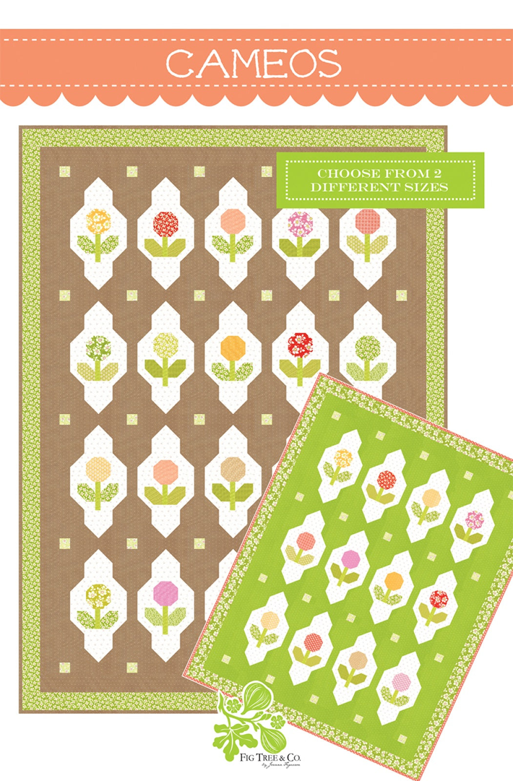 Cameos Quilt Pattern by Fig Tree Quilts
