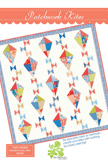 Patchwork Kites Quilt Pattern by Fig Tree Quilts