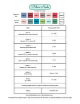 Back of the Spearmint Spruce Downloadable Pattern by A Quilted Jewel