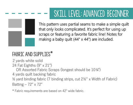 Back of the Stamp Collection downloadable Pattern by Ahhh...Quilting