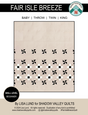 Fair Isle Breeze Downloadable Pattern by Shadow Valley Quilts 