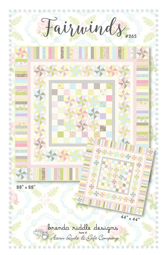Fairwinds Quilt Pattern by Brenda Riddle Designs