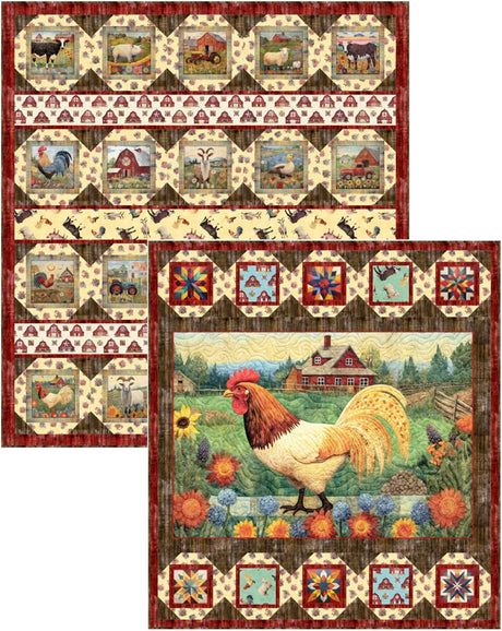 Farm Window Downloadable Pattern by Pine Tree Country Quilts