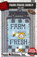 Farm Fresh Honey Downloadable Pattern by Patch Abilities - Patterns