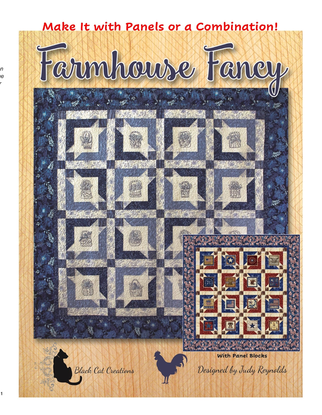 Farmhouse Fancy Downloadable Pattern by Black Cat Creation