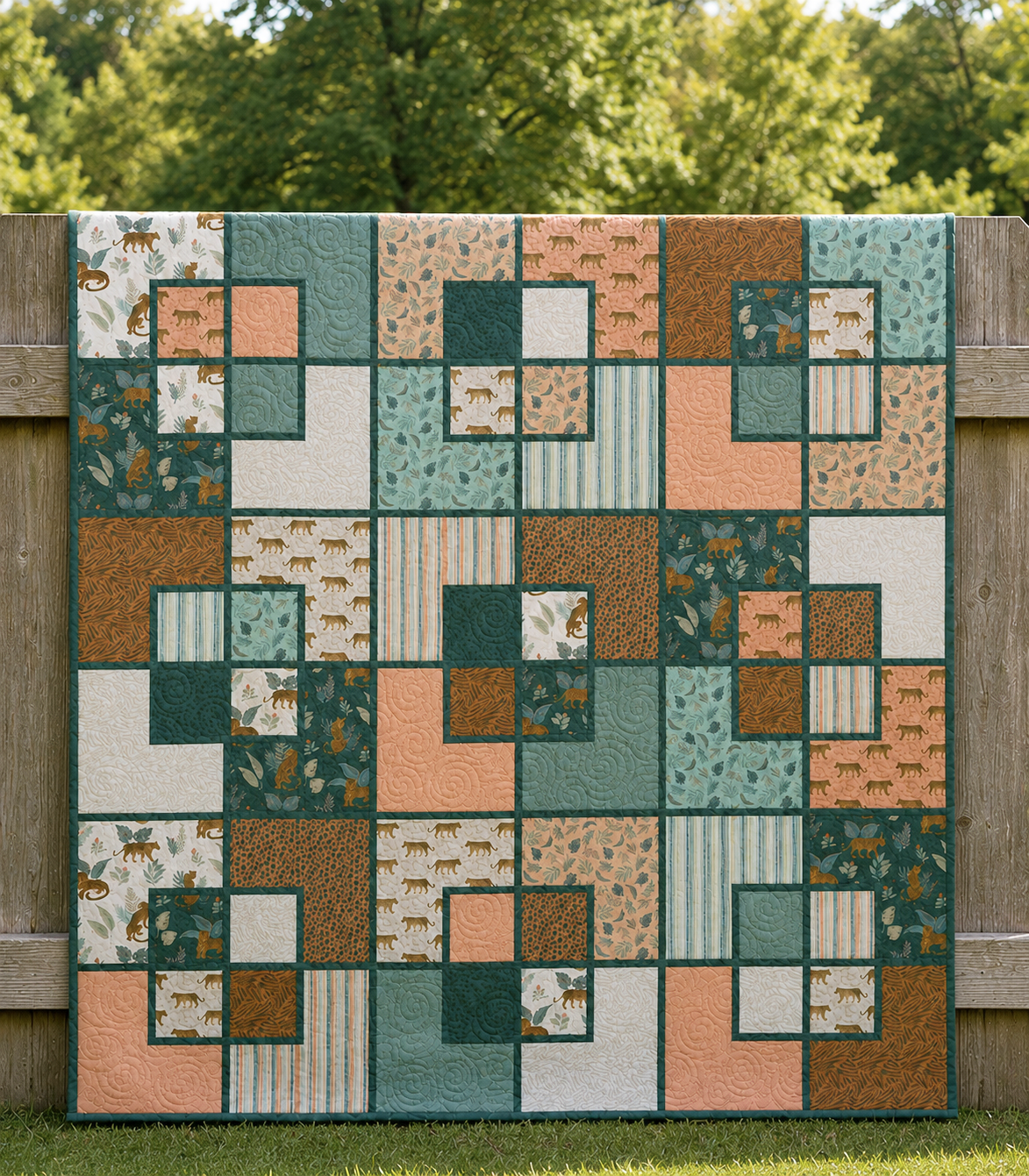 Window Boxes Downloadable Pattern by Cuddle Cat Quiltworks