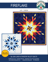 Fireflake Downloadable Pattern by Shadow Valley Quilts