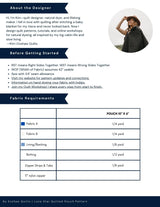 Back of the Ohio Star Pouch Downloadable Pattern by Exshaw Quilts