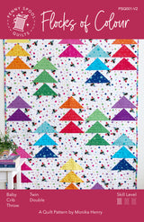Flocks of Colour Downloadable Pattern by Penny Spool Quilts Pattern