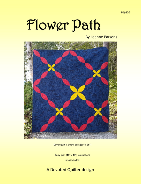 Flower Path Downloadable Pattern by Devoted Quilter