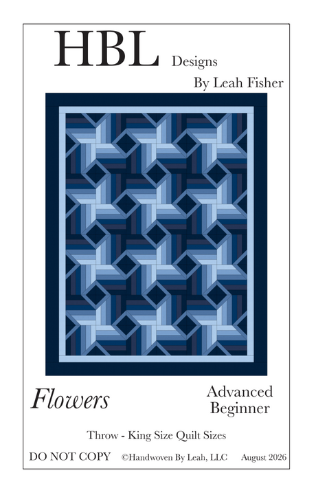 Flowers Downloadable Pattern by Handwoven By Leah