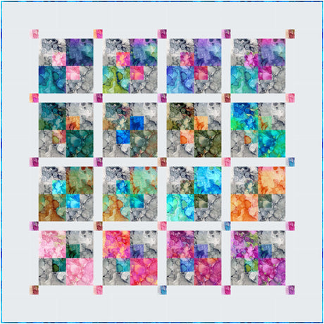 Fluid Tiles Downloadable Pattern by Windmill Quilts